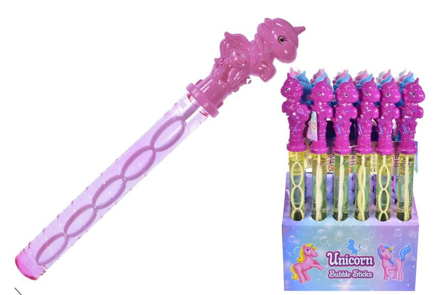 BUBBLE WAND UNICORN IN DISPLAY