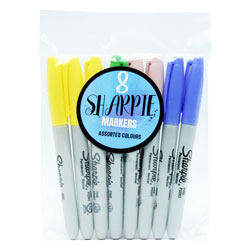Sharpie Markers Asst Colours 8pk