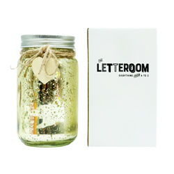 Gold Jar LED Large