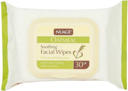 Nuage Oatmeal Facial Wipes 30's