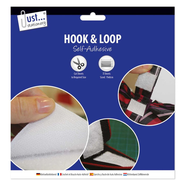 Just Stationery Hook & Loop Self Adhesive