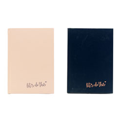 NOTEBOOK A5 2PK LETS DO IT
