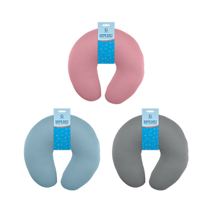 WORLD TOUR SUER SOFT TRAVEL NECK PILLOW
