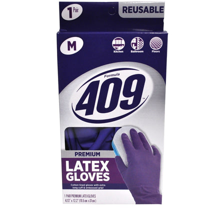 409 Premium Rubber Gloves M