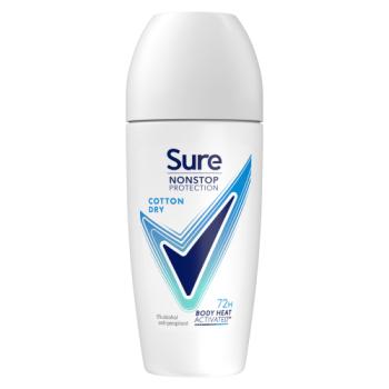 Sure Rollon Womens Non-Stop Cotton Dry 50ml