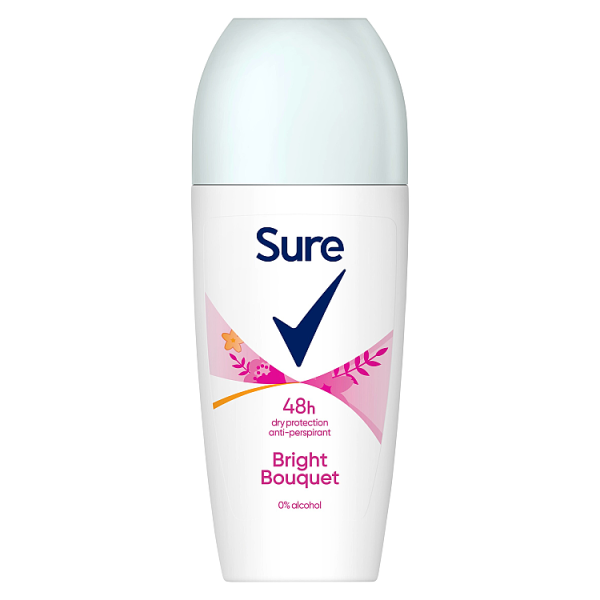 Sure Rollon Women's Bright Bouquet 50ml