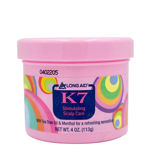 Long Aid K-7 Stimulating Scalp Care 4oz