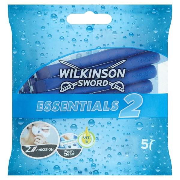 Wilkinson Sword Essentials 2Blade  Male 5pk