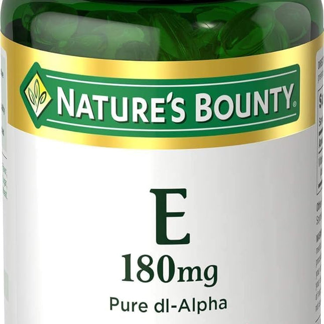 Nature's Bounty Vitamin E Softgels 120s