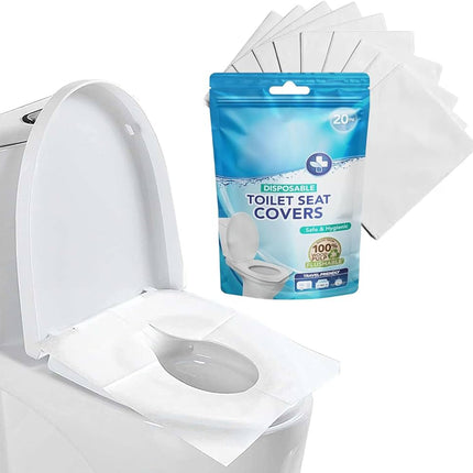 Hygienics Disposable Toilet Seat Covers 20pk