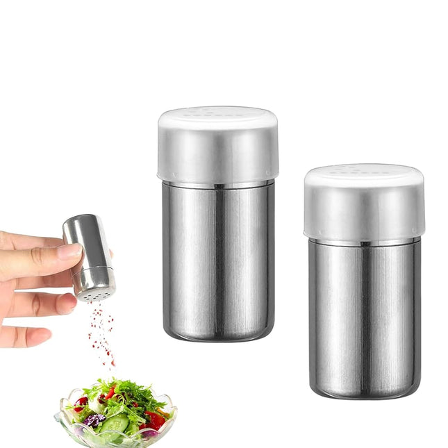Prima Stainless Steel Salt & Pepper Shakers 2pc