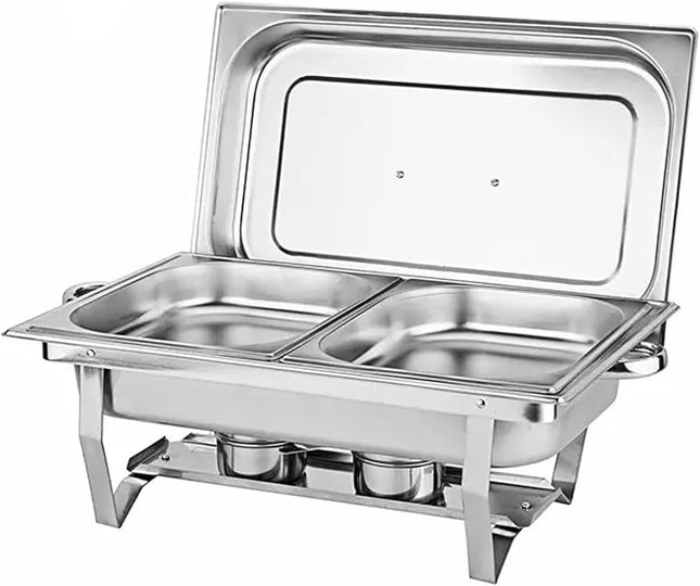 Prima Stainless Steel Chafing Dish Set 2 Food Pans