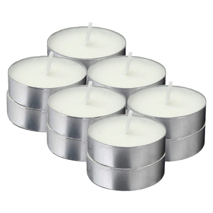 Bright & Homely Tea Light Candles Unscented 30pk