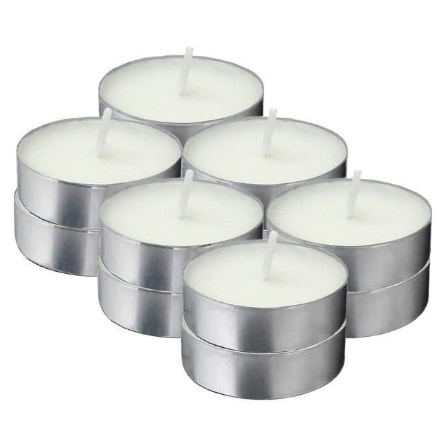 Bright & Homely Tea Light Candles Unscented 30pk