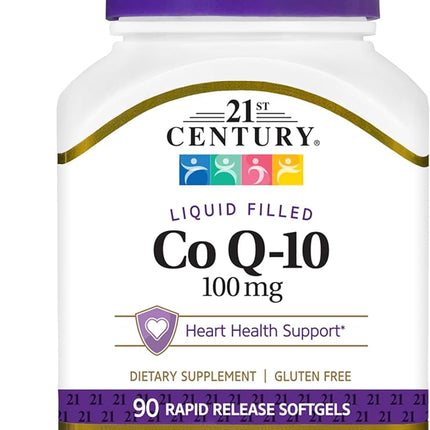21st Century CO Q-10 100mg Softgels 90's