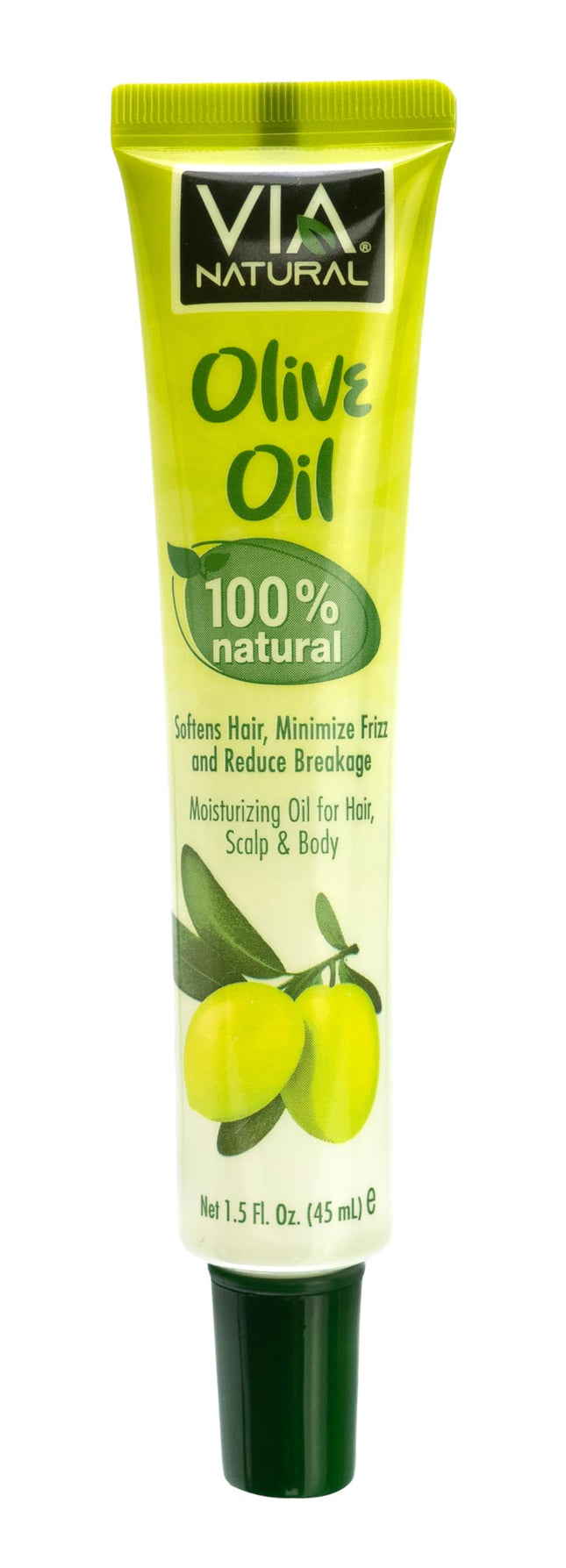 Via Natural Hair & Body Olive Oil 1.5oz