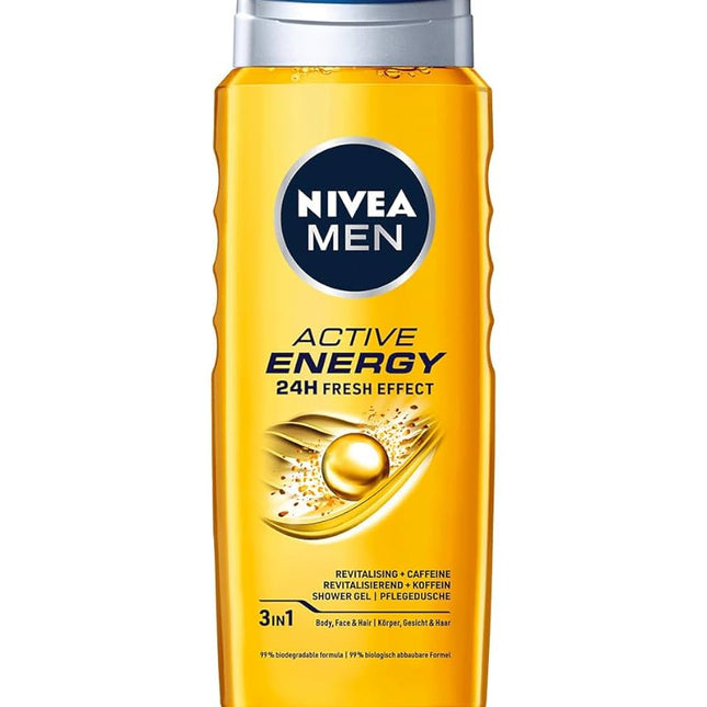 Nivea Men Shower Gel Active Energy 500ml