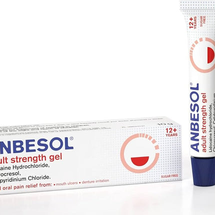 Anbesol Adult Strenght Gel 12+ 10g