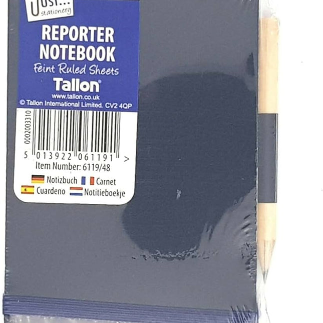Reporter Notebook & Pencil