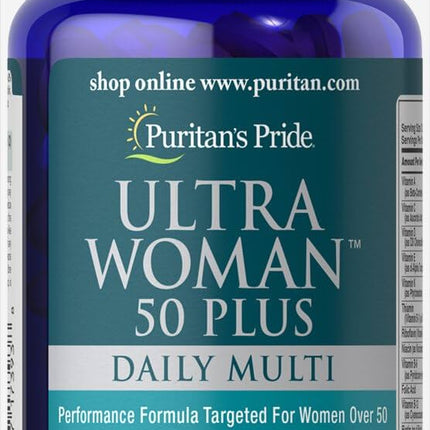 Puritan's Pride Ultra Woman 50 Plus Daily Multivitamin 60's