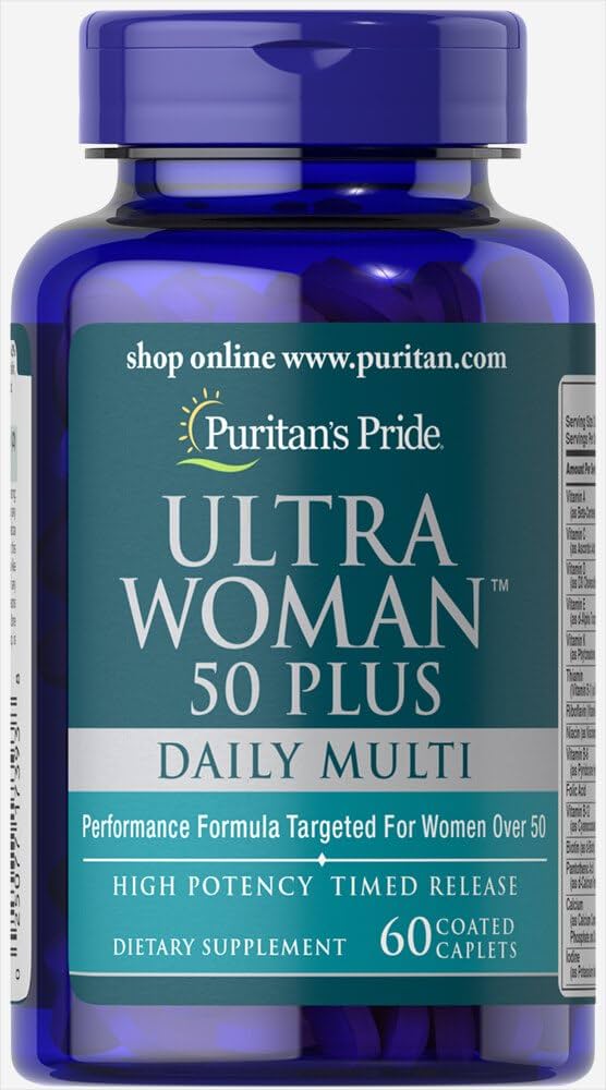 Puritan's Pride Ultra Woman 50 Plus Daily Multivitamin 60's