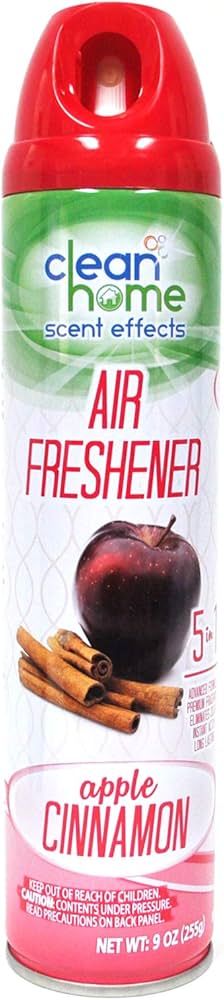 Clean Home Air Freshener Apple Cinnamon 9oz