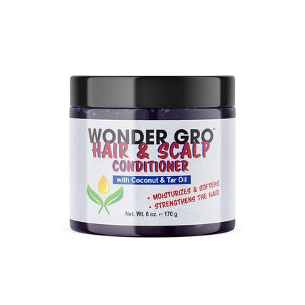 Wonder Gro Conditioner Coconut & Tar Oil 6oz