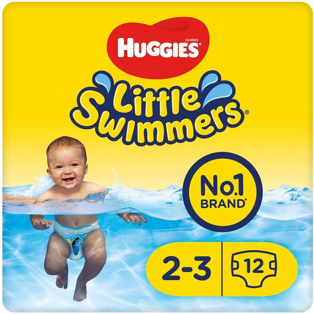Huggies Little Swimmers Nappies  2-3  12's