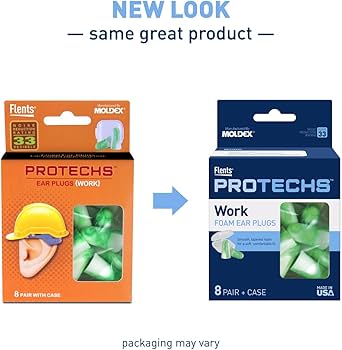Flents Work Foam Ear Plugs 8Pair