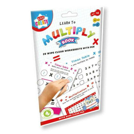 Educational A5 Wipe Clean Book Times Tables