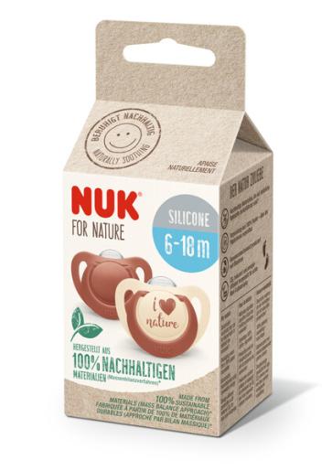 Nuk Nature Soother 6-18m 2pk