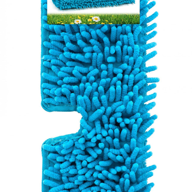 Dlux Pro Kleen 2-In-1 Microfibre Flat Mop Refill Chenille