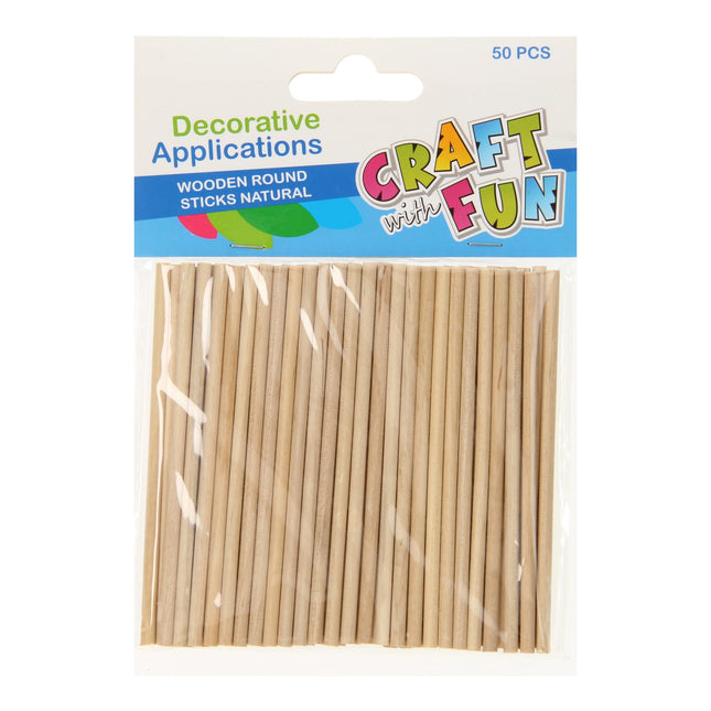 Fun Craft Wooden Sticks 50's