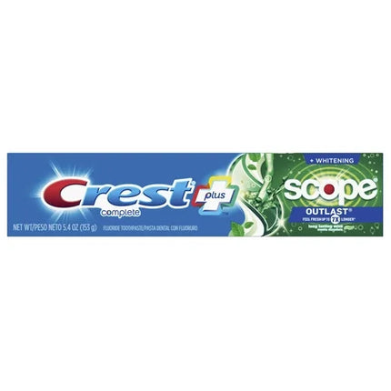 Crest Complete Plus Whitening W/Scope 5.4oz