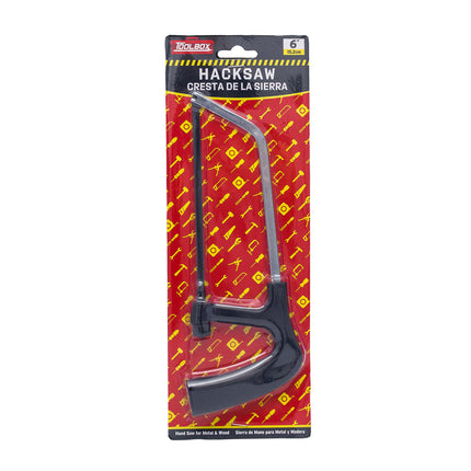 Toolbox Hacksaw Black 6"