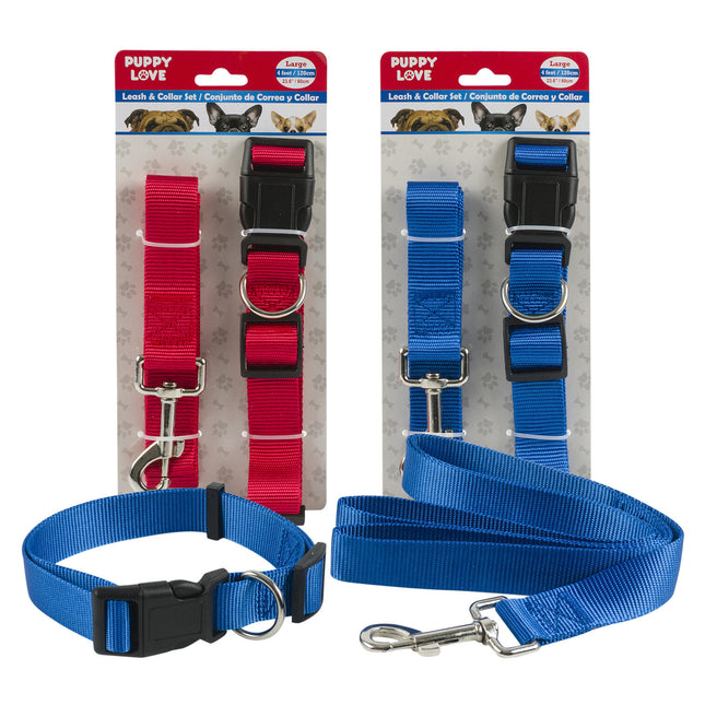 Puppy Love Leash & Collar Set