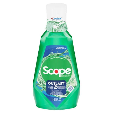 Crest Scope Mouthwash Outlast 500ml