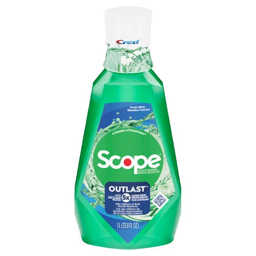 Crest Scope Mouthwash Outlast 500ml