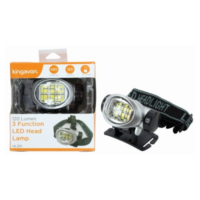 Kingavon 3 Function Led Head Lamp