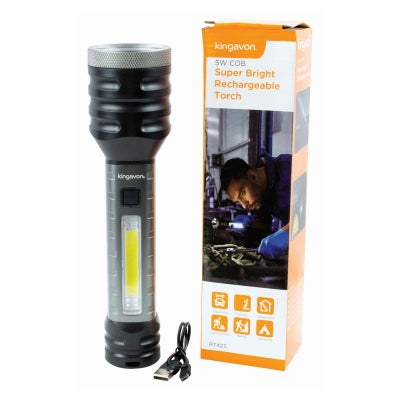 Kingavon Super Bright Recharble Torch