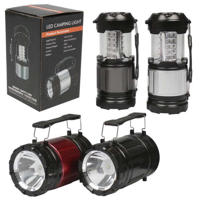Everyday Essentials Camping Lantern1W+30LED