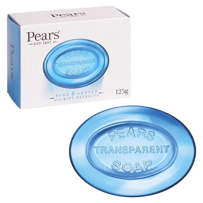 Pears Germ Shield Soap w/Mint Extract 125g
