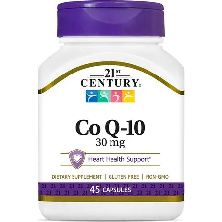 21st Century CO Q-10 30mg Capsules 45's