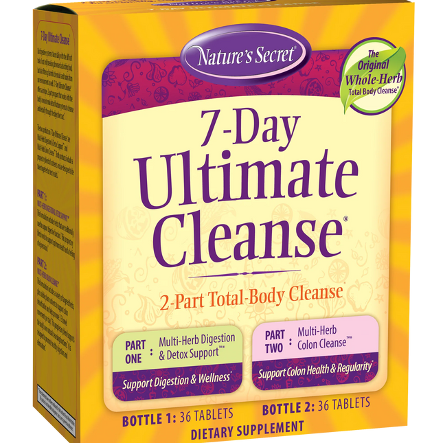 Nature's Secret 7-Day Ultimate Cleanse 2-Bottle