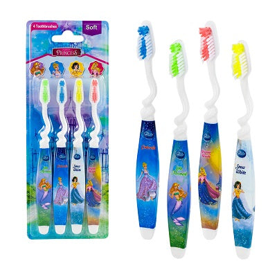 Princess Toothbrush 4pk