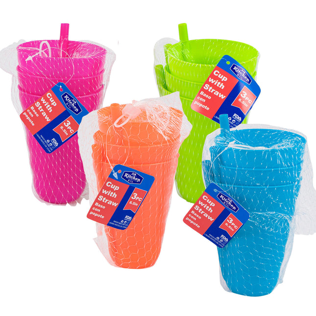 Cup With Straw (Single)