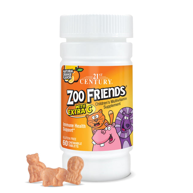 21st Century Zoo Friends Children's Multivitamin 60s