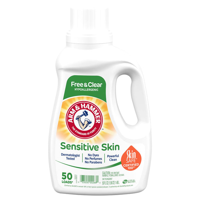 Arm & Hammer Sensitive Skin Laundry Detergent 50oz