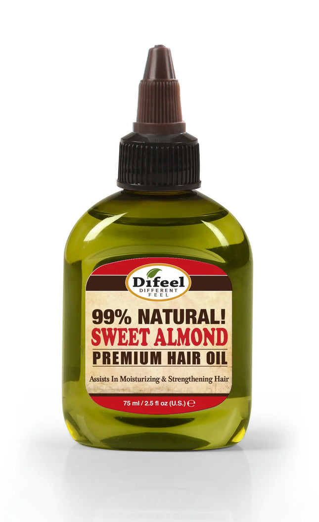 Difeel Sweet Almond Hair Oil 2.5oz