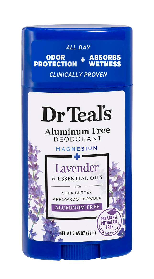 Dr.Teal Aluminum Free Deodorant Lavender Vanilla 2.65oz